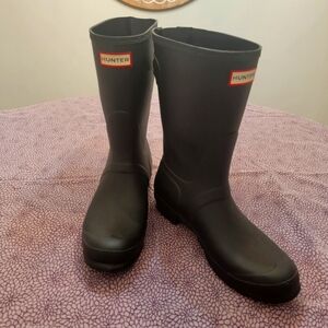 Black Hunter Rain Boots, Size 11